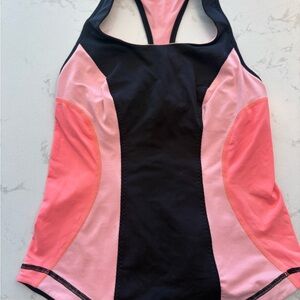 Black and Pink Athletic Tank lululemon